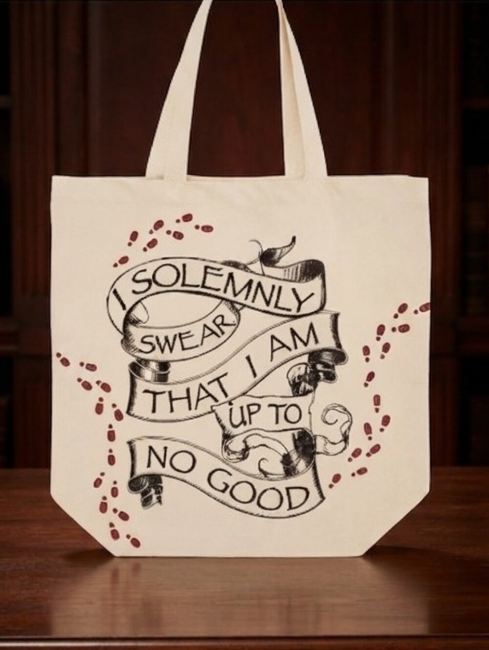 Harry Potter Up To No Good Tote Bag
